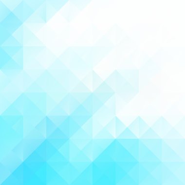 Mavi Izgara Mozaik Arkaplan, Yaratıcı Tasarım Şablonları