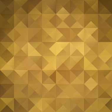 Kahverengi kılavuz Mozaik arka plan, yaratıcı tasarım şablonları