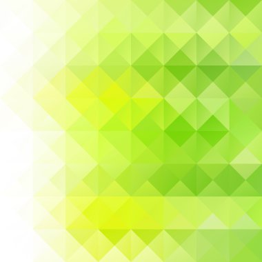 Yeşil Izgara Mozaik Arkaplan, Yaratıcı Tasarım Şablonları