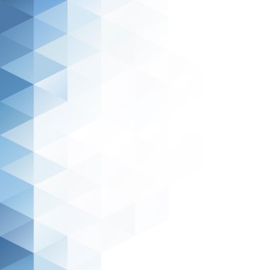 Mavi Izgara Mozaik Arkaplan, Yaratıcı Tasarım Şablonları