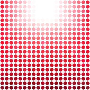 Kırmızı noktalar arka plan, yaratıcı tasarım şablonları
