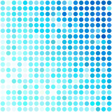 Mavi noktalar arka plan, yaratıcı tasarım şablonları