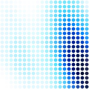 Mavi noktalar arka plan, yaratıcı tasarım şablonları