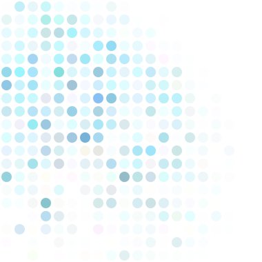 Mavi noktalar arka plan, yaratıcı tasarım şablonları