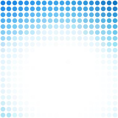 Mavi noktalar arka plan, yaratıcı tasarım şablonları