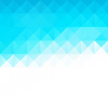 Mavi Izgara Mozaik Arkaplan, Yaratıcı Tasarım Şablonları