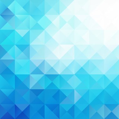 Mavi Izgara Mozaik Arkaplan, Yaratıcı Tasarım Şablonları