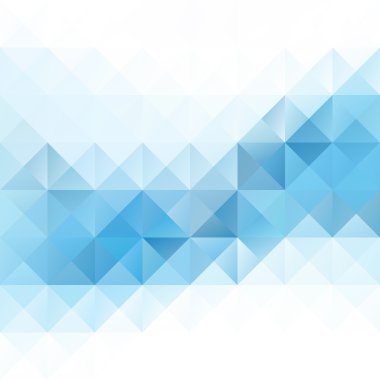 Mavi Izgara Mozaik Arkaplan, Yaratıcı Tasarım Şablonları