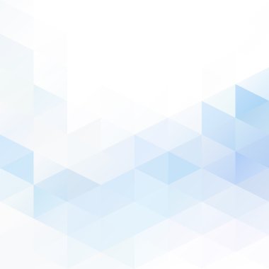 Mavi Izgara Mozaik Arkaplan, Yaratıcı Tasarım Şablonları