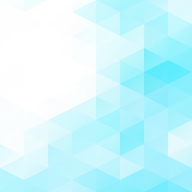 Mavi Izgara Mozaik Arkaplan, Yaratıcı Tasarım Şablonları