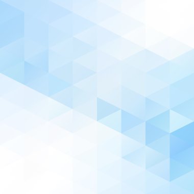 Mavi Izgara Mozaik Arkaplan, Yaratıcı Tasarım Şablonları