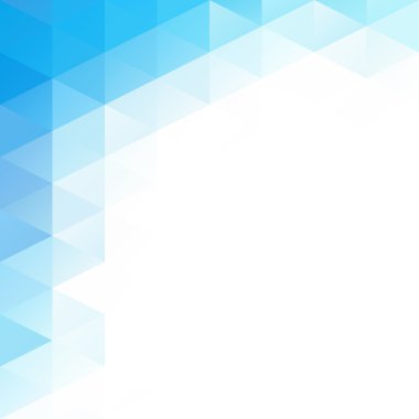 Mavi Izgara Mozaik Arkaplan, Yaratıcı Tasarım Şablonları