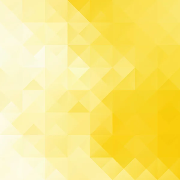 Sárga rács mozaik háttér, kreatív tervezési sablonok — Stock Vector
