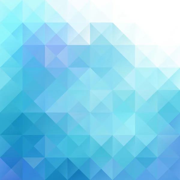 Blue Grid Mosaic Background, Creative Design Templates — Stock Vector