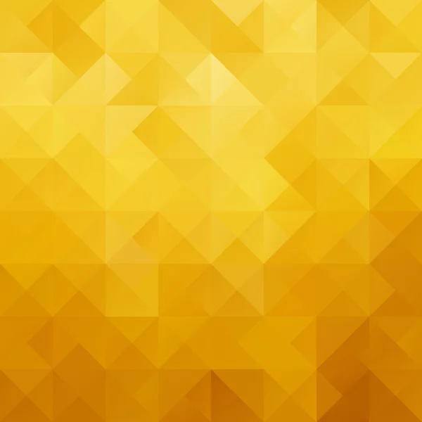 Yellow Grid Mosaic Background, Creative Design Template — 스톡 벡터