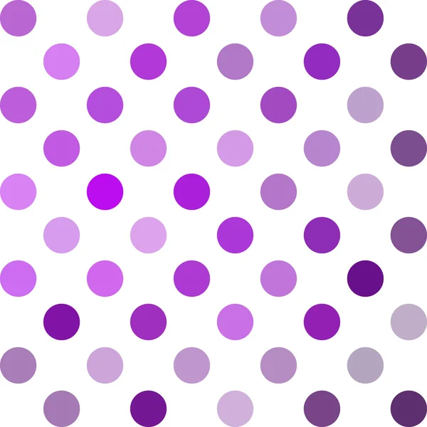 Fundo de pontos Polka roxo, modelos de design criativo —  Vetores de Stock