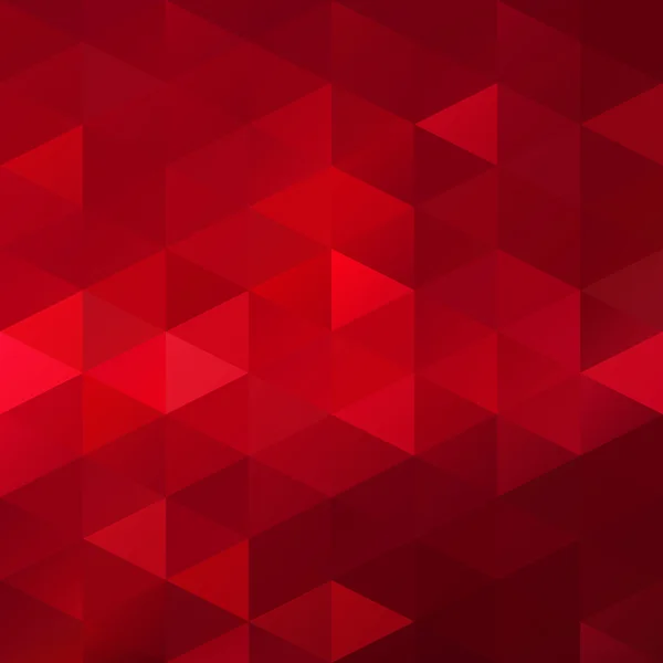 Red Grid Mosaic Background, Creative Design Templates — Stock Vector