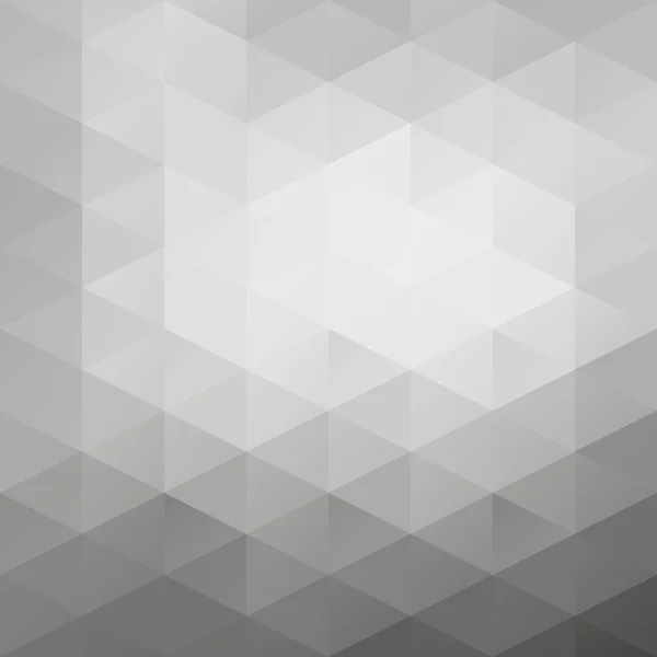 Gray White Grid Mosaic Background, Creative Design Template — 스톡 벡터