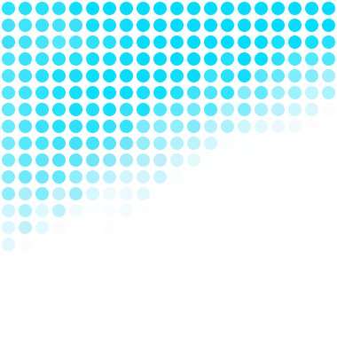 Mavi noktalar arka plan, yaratıcı tasarım şablonları