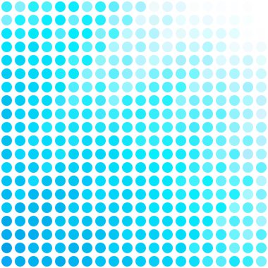 Mavi noktalar arka plan, yaratıcı tasarım şablonları