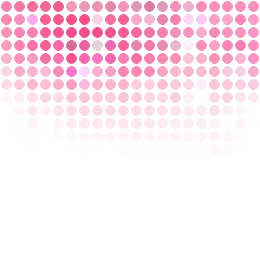 Pembe nokta arka plan, yaratıcı tasarım şablonları