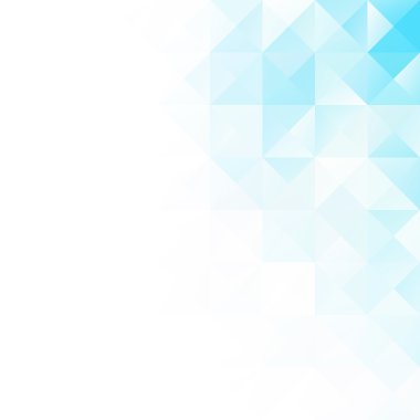 Mavi Izgara Mozaik Arkaplan, Yaratıcı Tasarım Şablonları