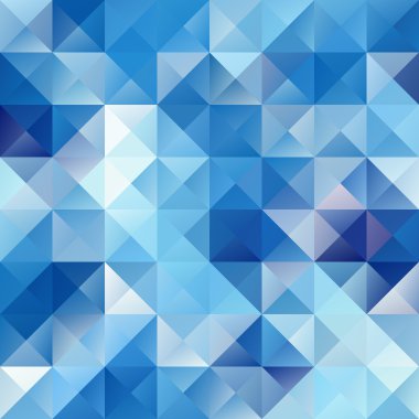 Mavi Izgara Mozaik Arkaplan, Yaratıcı Tasarım Şablonları