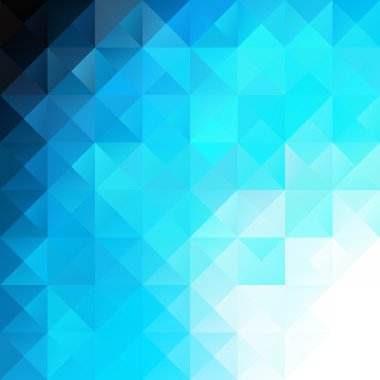 Mavi Izgara Mozaik Arkaplan, Yaratıcı Tasarım Şablonları