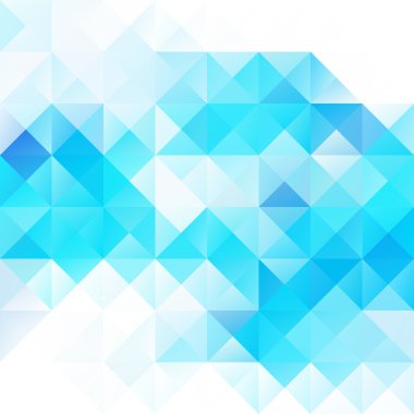 Mavi Izgara Mozaik Arkaplan, Yaratıcı Tasarım Şablonları