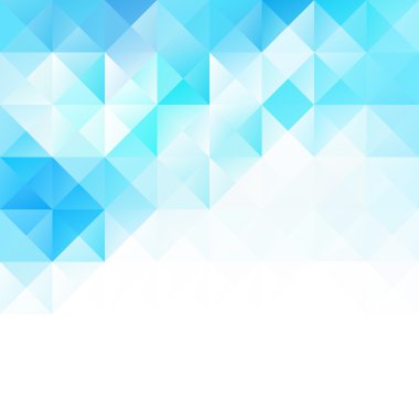 Mavi Izgara Mozaik Arkaplan, Yaratıcı Tasarım Şablonları