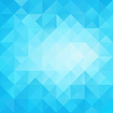 Mavi Izgara Mozaik Arkaplan, Yaratıcı Tasarım Şablonları