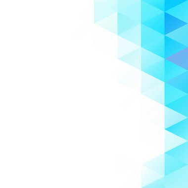 Mavi Izgara Mozaik Arkaplan, Yaratıcı Tasarım Şablonları