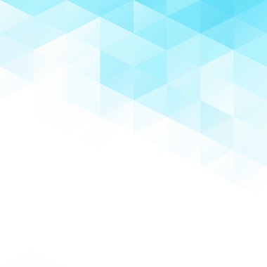 Mavi Izgara Mozaik Arkaplan, Yaratıcı Tasarım Şablonları