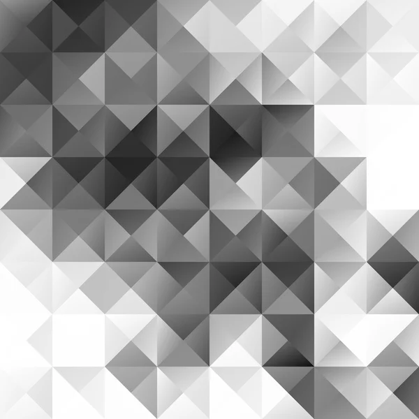 Gray White Grid Mosaic Background, Creative Design Templates — Stock Vector
