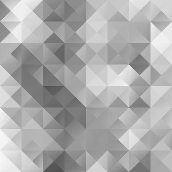 Gray Grid Mosaic Background, Creative Design Template — 스톡 벡터