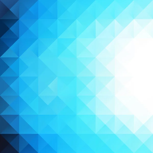 Blue Grid Mosaic Background, Creative Design Template — 스톡 벡터