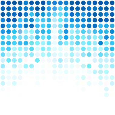 Mavi noktalar arka plan, yaratıcı tasarım şablonları