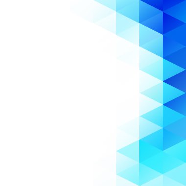 Mavi Izgara Mozaik Arkaplan, Yaratıcı Tasarım Şablonları