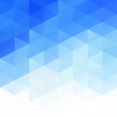 Mavi Izgara Mozaik Arkaplan, Yaratıcı Tasarım Şablonları