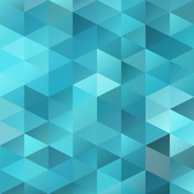 Mavi Izgara Mozaik Arkaplan, Yaratıcı Tasarım Şablonları