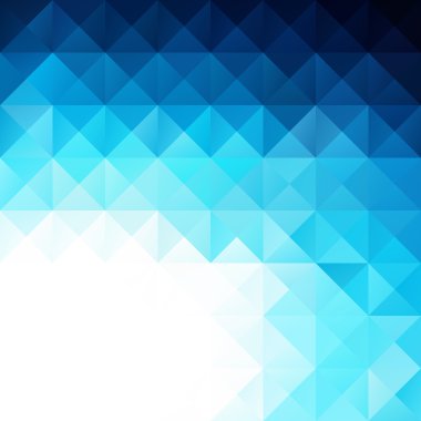 Mavi Izgara Mozaik Arkaplan, Yaratıcı Tasarım Şablonları