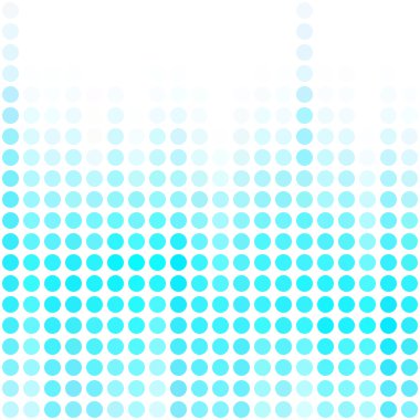 Mavi noktalar arka plan, yaratıcı tasarım şablonları