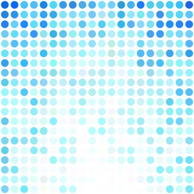 Mavi noktalar arka plan, yaratıcı tasarım şablonları