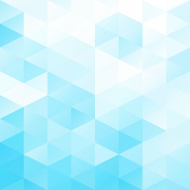 Mavi Izgara Mozaik Arkaplan, Yaratıcı Tasarım Şablonları