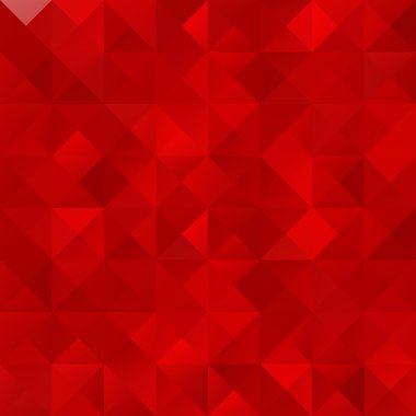 Kırmızı kılavuz Mozaik arka plan, yaratıcı tasarım şablonları