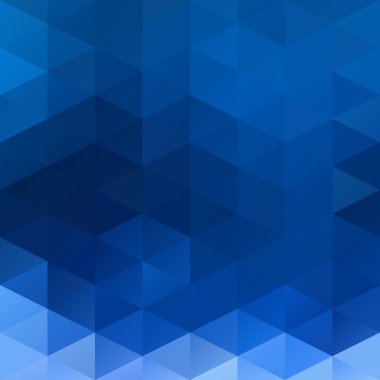 Mavi Izgara Mozaik Arkaplan, Yaratıcı Tasarım Şablonları