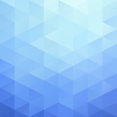 Mavi Izgara Mozaik Arkaplan, Yaratıcı Tasarım Şablonları