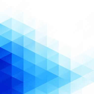 Mavi Izgara Mozaik Arkaplan, Yaratıcı Tasarım Şablonları