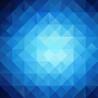 Mavi Izgara Mozaik Arkaplan, Yaratıcı Tasarım Şablonları