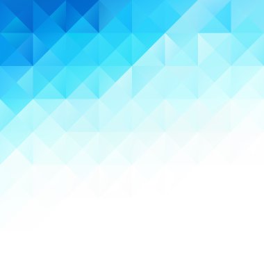 Mavi Izgara Mozaik Arkaplan, Yaratıcı Tasarım Şablonları